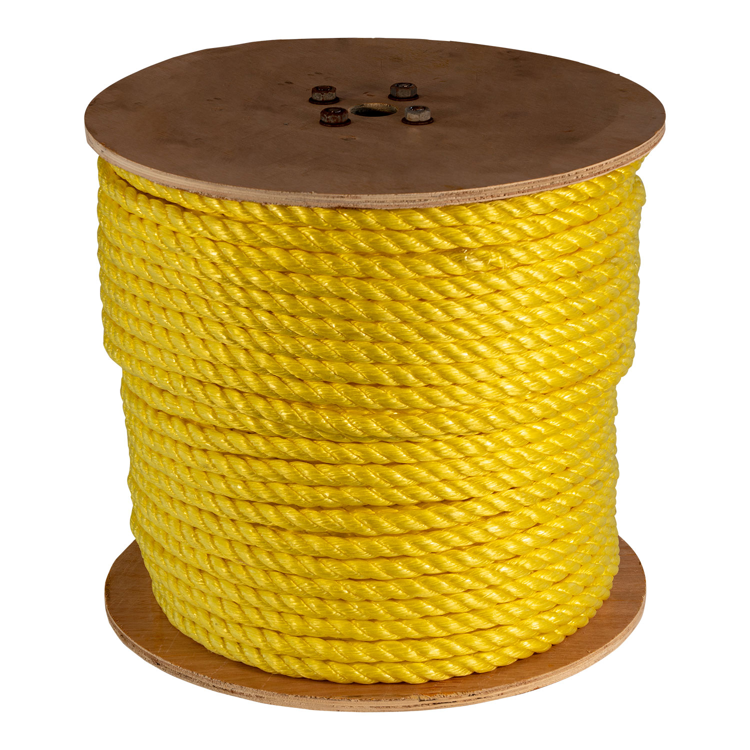 Chemical Twisted 3 Strand Line with Polyolefin Core Commercial Resistant to UV 3/8 Inch Arborist Marine Poly Dacron Rope Moisture and Weather Conditions DIY Projects Abrasion 50 Feet 