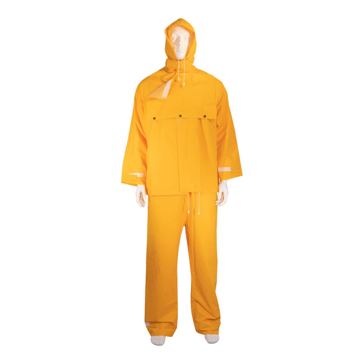 35 mil PVC/Polyester 3 pc. Jacket, Hood, & Bib – Palmer Safety