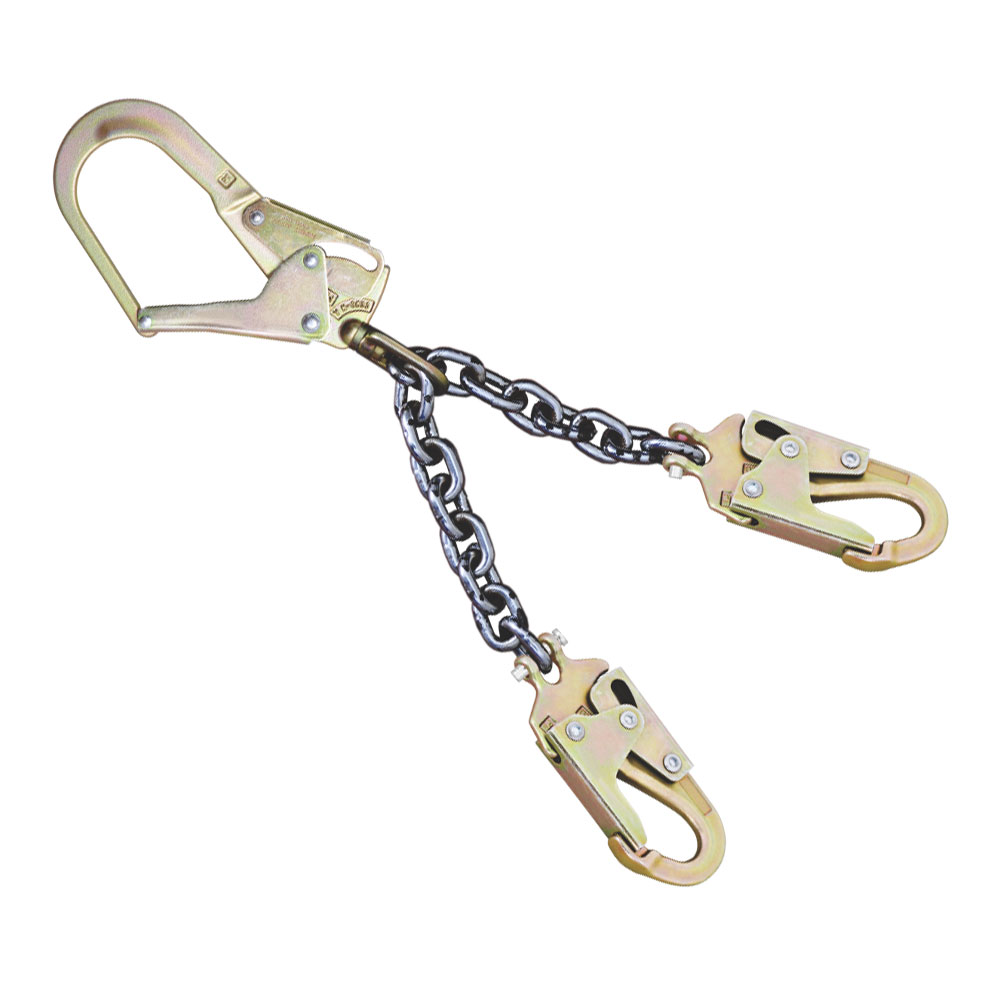 AFP Rebar Positioning Chain Assembly with Swivel Hook (Gold)