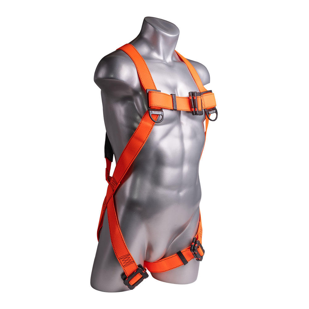 Harness 3pt., Dielectric, Loop D-Ring, Orange Color. – Palmer Safety
