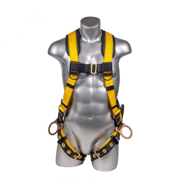 Harness 5pt., QCB, Padded Back & Leg, Side DRings, Positioning Belt