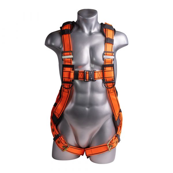 Palmer Safety Hammerhead 5-Point Safety Harness, Padded Back, QCB Chest, Tongue