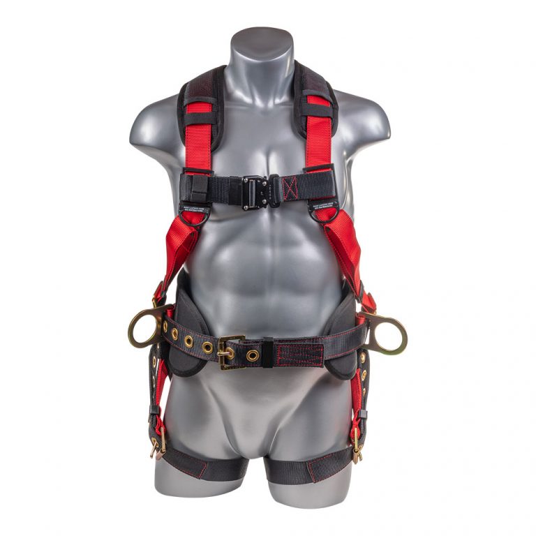 Hammerhead™ Series Harness 5pt., Padded Back, Tongue And Buckle Leg Straps Srl Back Plate Side D Rings Hammerhead™ Series Harness 5pt., Padded Back, Tongue And Buckle Leg Straps Srl Back Plate Side D Rings