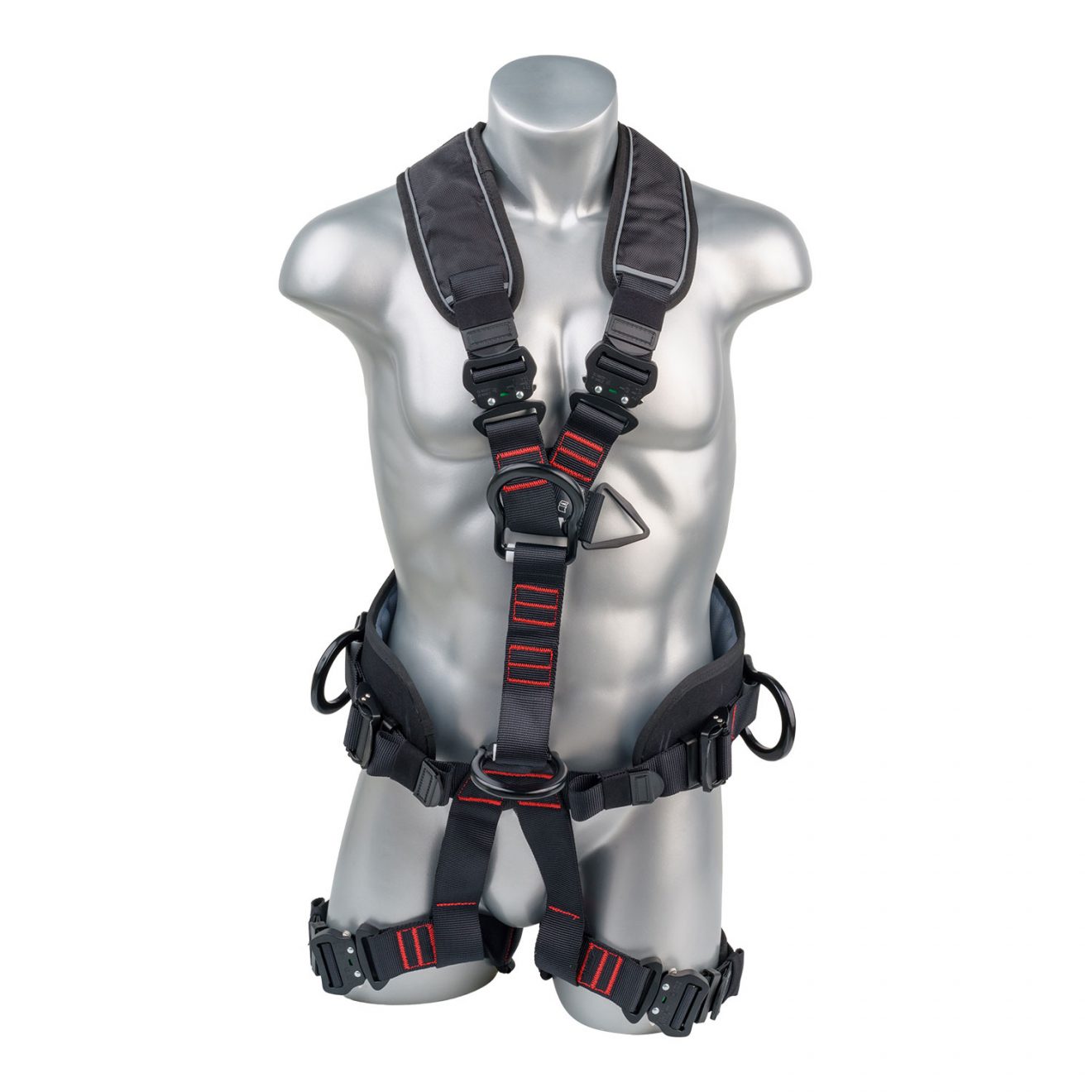 Akula™ Series Harness 5pt., Padded Back/Legs, QCB, Positioning Belt