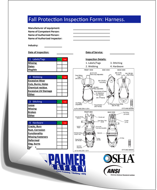 Inspection Forms - Palmer Safety
