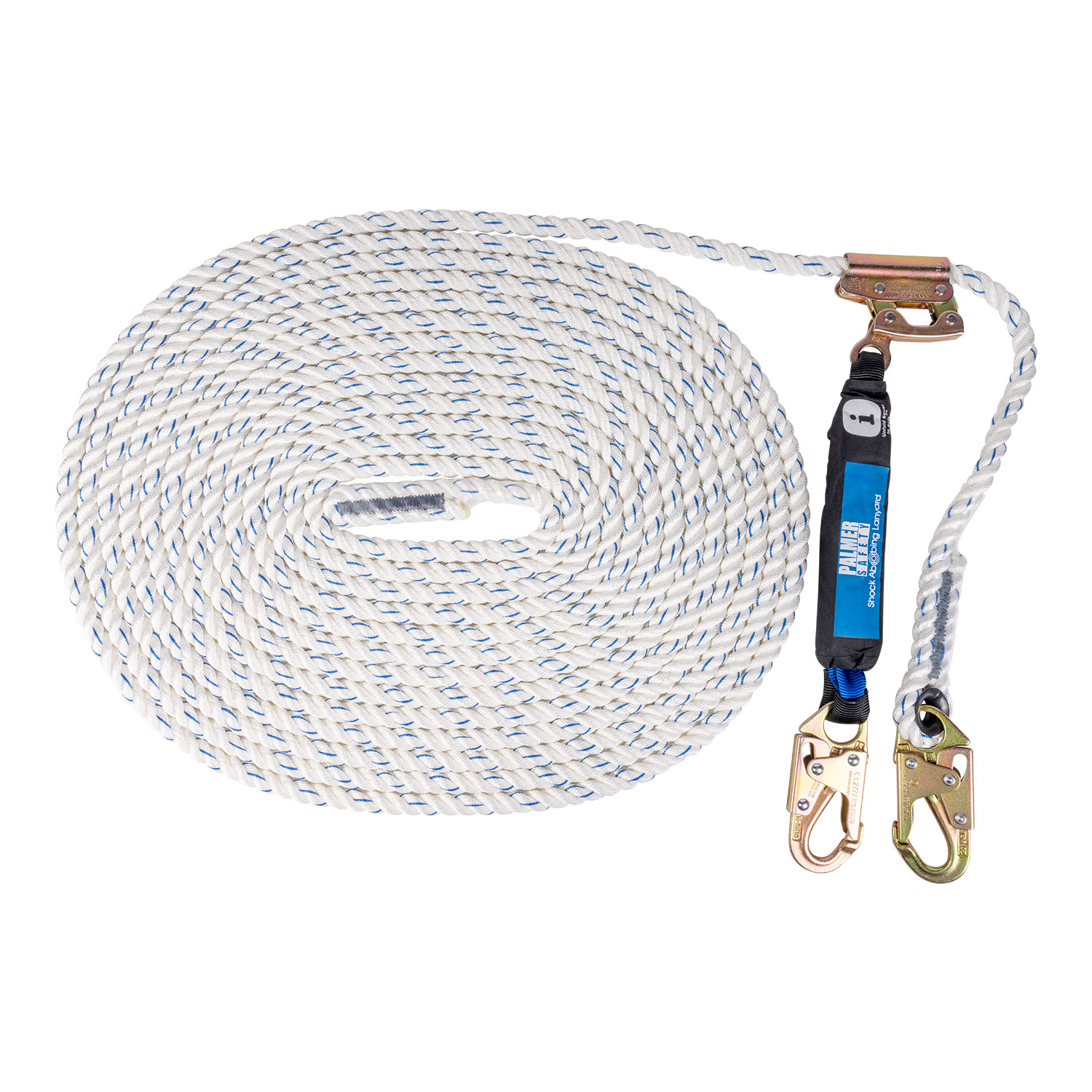Vertical Polydac Rope Lifeline with Attached Rope Grab (ARG)